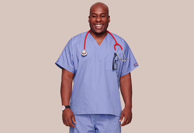 Cherokee Men Scrub Tops
